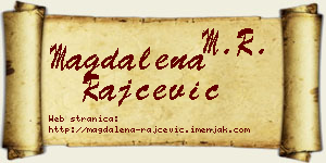 Magdalena Rajčević vizit kartica